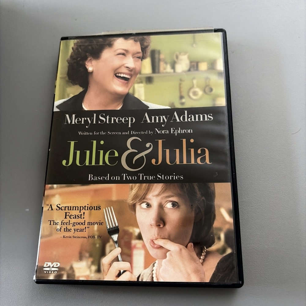 Julie & Julia (DVD, 2009) Meryl Streep Amy Adams Movie
